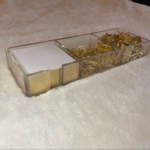 Kate Spade Desk Organizer - Paper, Binder and paper clips